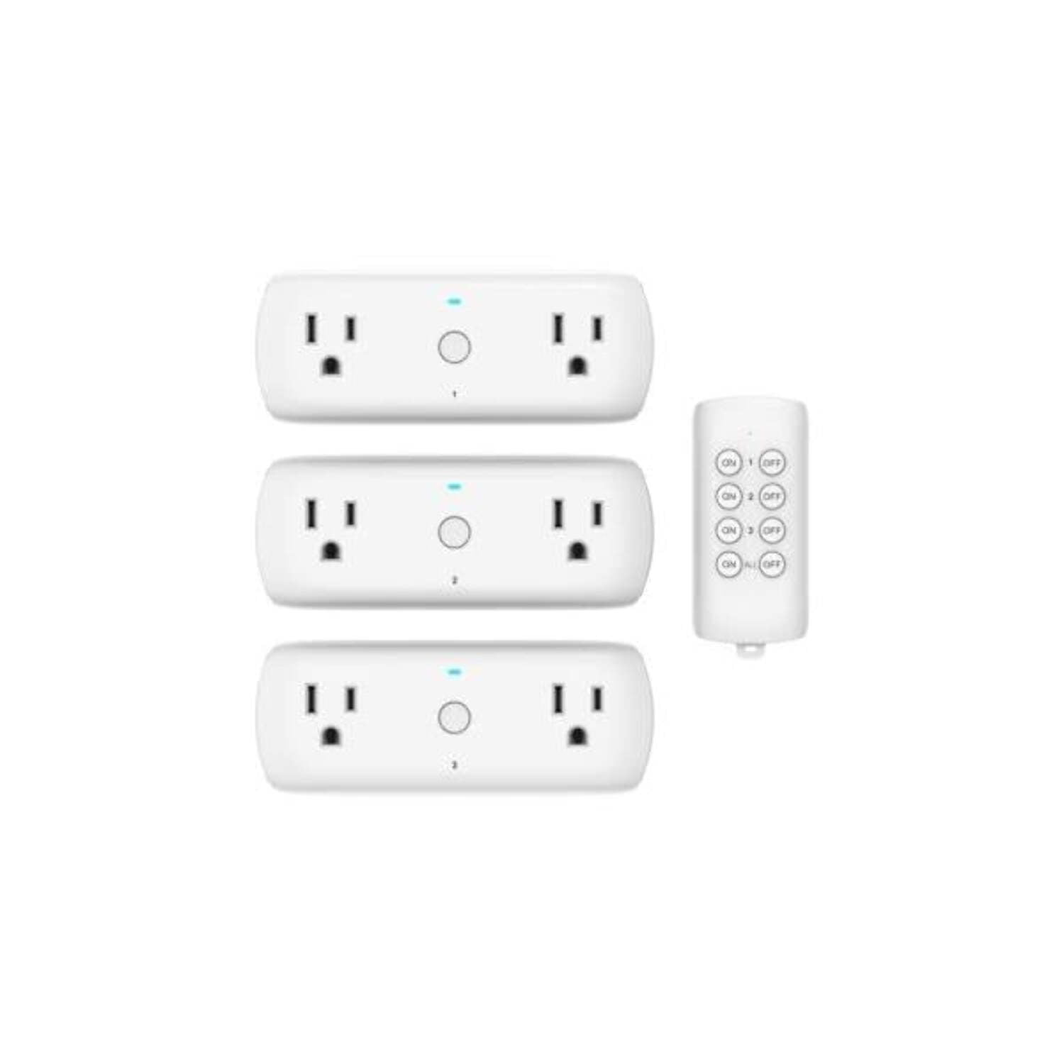 Wireless Indoor Remote Control AC/DC Adapter, White(3-Pack) - Walmart.com