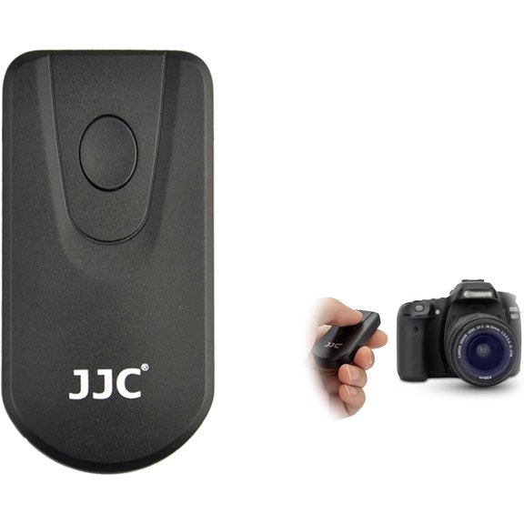 Wireless Infrared Shutter Release Remote for Canon Rebel T7i T6i T6s T5i T4i EOS R5 R6 7D Mark II 6D Mark II 5D Mark IV III II 5DS 90D 77D 80D 70D 60D M6 M5 M3 Replaces Canon RC-1/RC-6 Remote