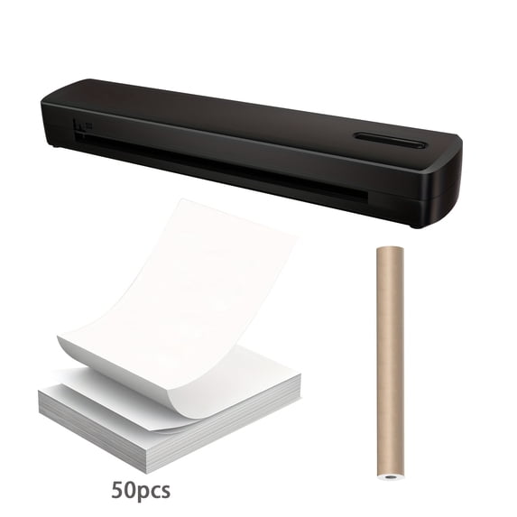 Wireless Ink‑Free Portable A4 Thermal Printer, Compatible with iOS ...