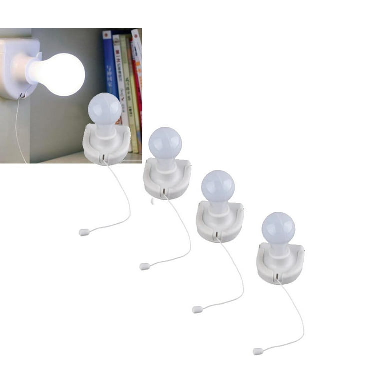 2 Pack Instant LED Battery Powered Anywhere Portable Stick Emergency Light Bulbs 2 Pack Instant LED Battery Powered Anywhere Portable Stick Emergency Light Bulbs