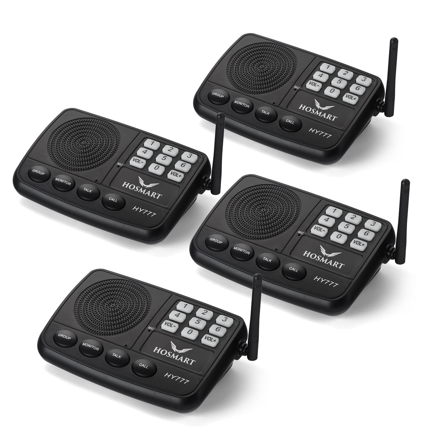 Free Shipping! Wireless Intercom System Hosmart 1/2 Mile Long Range 7 ...