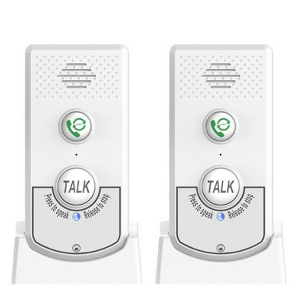 Wireless Intercom, Two Way Voice Wireless Waterproof Intercom System, 1km Range