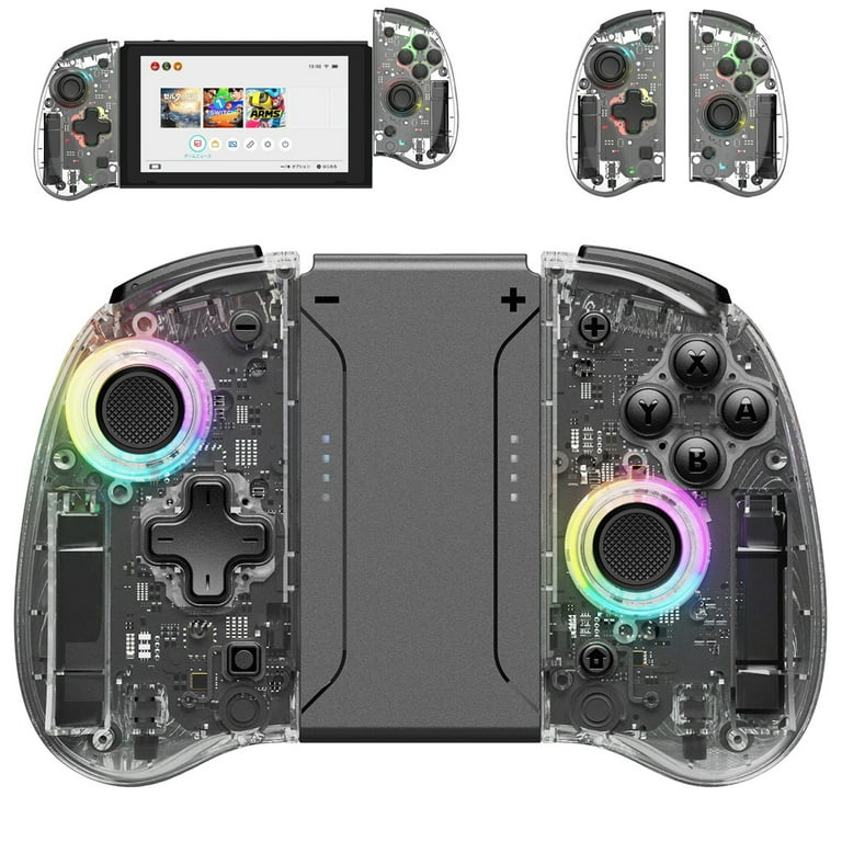 Wireless Joy-Cons Game Controller for Nintendo Switch - RGB Light Wireless Joy-Cons Game Controller for Nintendo Switch - RGB Light