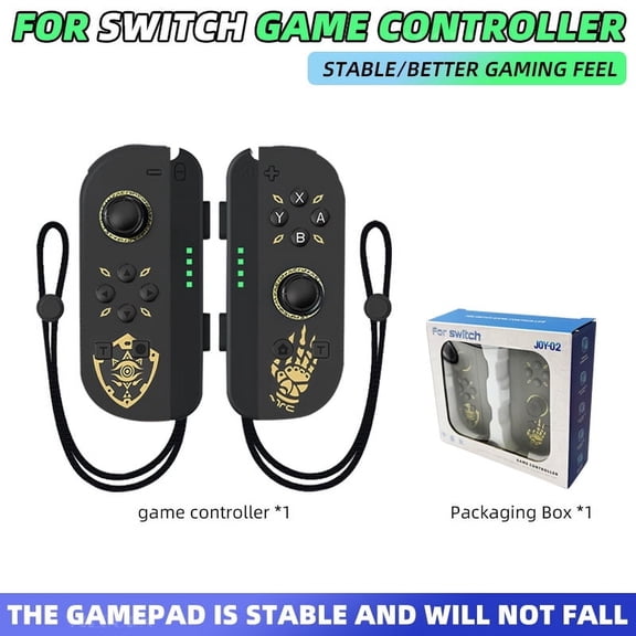 Wireless Joycon for Nintendo Switch/Switch Lite/OLED, Replacement L/R Joycons for SWITCH Consoles