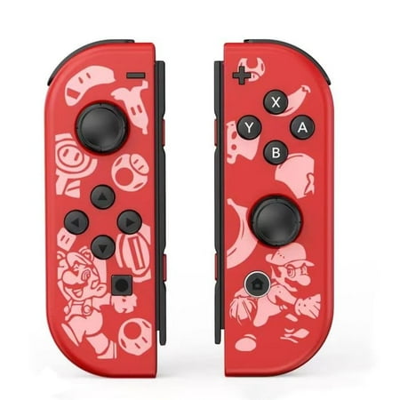 Wireless Joypad Controller for Nintendo Switch, for Switch Joy Con, L/R Controllers Support Dual Vibration/Motion Control/Wake-up Function, for Switch Joycon Pair