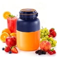 thumbnail image 1 of Wireless Juicer Cup, 180W USB Rechargeable Personal Blender with 38 Blades, 28/45oz Portable for Fruits & Smoothie, 1 of 7