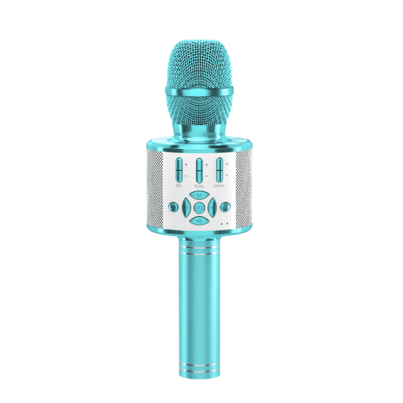 Wireless Karaoke Microphone, 4-in-1 Portable Handheld Mic Speaker With LED Lights, Echo & Music Control, For Kids & Adults, Home Party KTV, Birthday Gifts