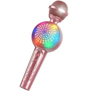 Tishore Wireless Karaoke Microphone for Sing with Voice Changer, Bluetooth microphone