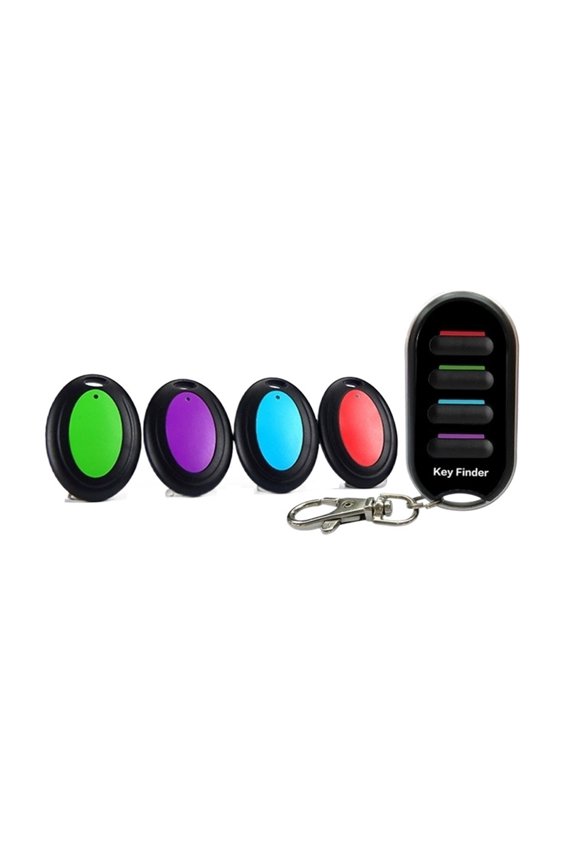 Wireless Key Finder Anti-lost Alarm Keychain Flashlight For Key Purse Pet Luggage Key Locater Item Tracker - Quick Location