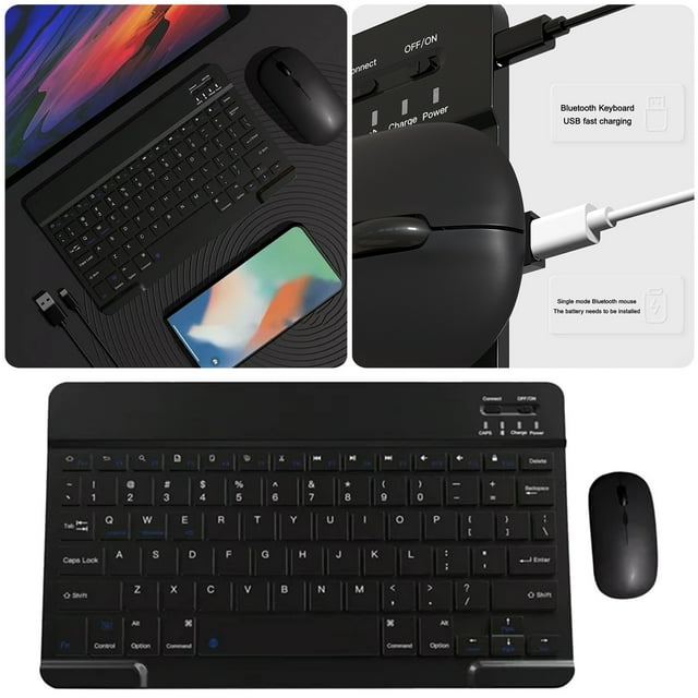 Best Tablet And Keyboard Combo Wireless Keyboard And Combo Keyboard & Portable BT Wireless Keyboard