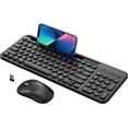 Wireless Keyboard And Mouse Combo, 2.4G Quiet Computer Keyboard With
