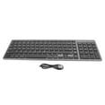 Wireless Keyboard BT3.0 102 Keys Ergonomic Scissor Switch Rechargeable