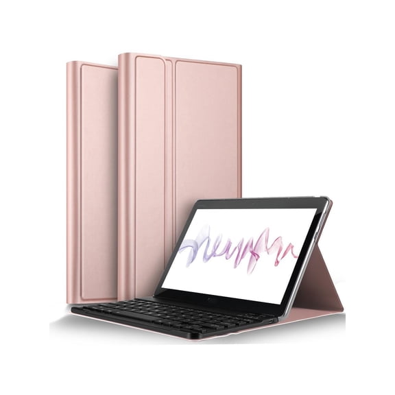 Wireless Keyboard Case for Huawei MediaPad M5 Lite 10 2019 Front Prop Stand Case Cover with Detachable Keyboard for Huawei MediaPad M5 Lite 10 2019 Tablet