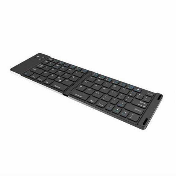Wireless Keyboard Compatible With Google Pixel 5/6/7/8/9/10 - Folding Rechargeable Portable Compact