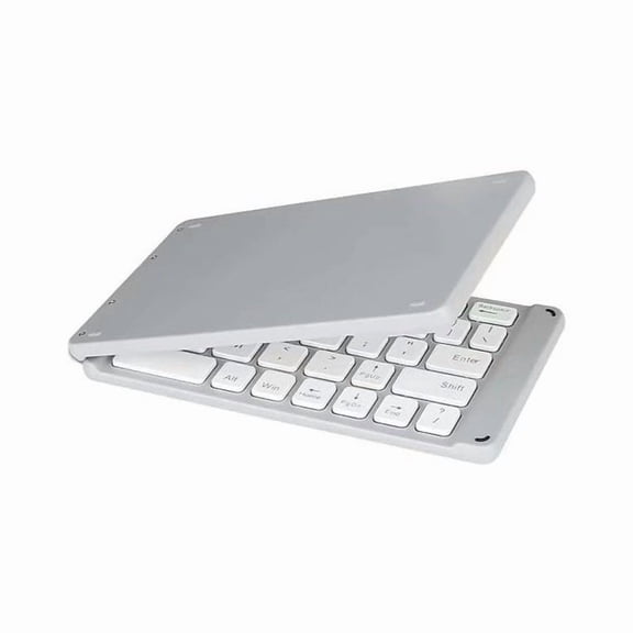 Wireless Keyboard Compatible With Google Pixel 5/6/7/8/9/10 - Folding Rechargeable Portable Compact