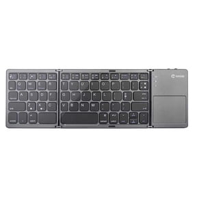 Wireless Keyboard Compatible With Google Pixel 6/7/8/9/10 Pro, 9/10 Pro XL - Folding Rechargeable Portable Compact