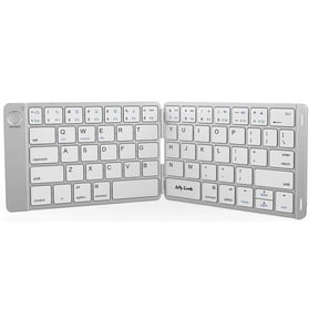 Wireless Keyboard Compatible With Google Pixel 6/7/8/9/10 Pro, 9/10 Pro XL - Folding Rechargeable Portable Compact