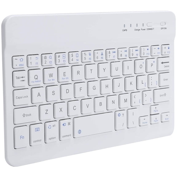 Wireless Keyboard Compatible With Samsung Galaxy S20/S21/S22 Plus,Ultra,FE - Ultra Slim Rechargeable Portable Compact