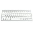 Wireless Keyboard Mini 78 Keys Ultra Thin Portable White Computer