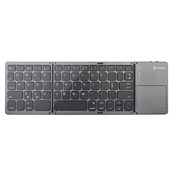 Wireless Keyboard for Samsung Galaxy Tab Active 4 Pro 10.1" (2022)/(2019) - Folding Rechargeable Portable Compact for Galaxy Tab Active 4 Pro 10.1" (2022)/(2019)