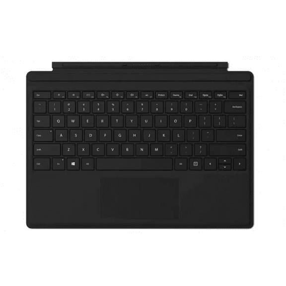 Wireless Keyboard Signature Type Cover for Microsoft Surface Pro 3/4/6/7 Charcoal Type Cover with Trackpad Tablet Keyboard