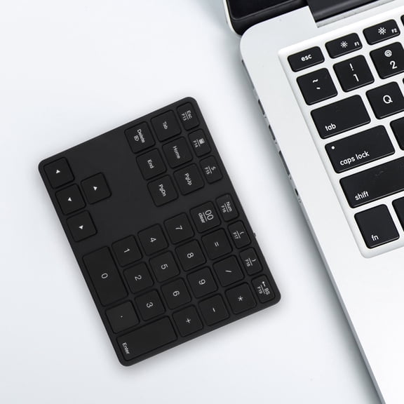 Smart Devices Mini Wireless Aluminum Alloy 35-Key Numeric Keypad, 5.0,Sleep Standby, Supports and