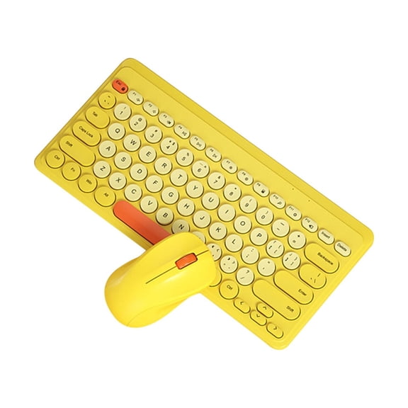 Wireless Keyboard and Mouse Set, Laptop External USB Keyboard and Mouse for Home Office
