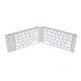 thumbnail image 1 of Wireless Keyboard for Galaxy Note 10/Plus - Folding Rechargeable Portable Compact W6P Compatible With Samsung Galaxy Note 10/Plus, 1 of 7
