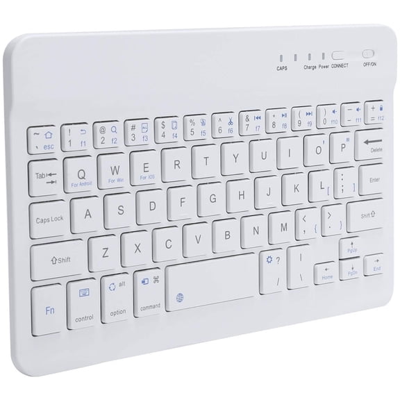 Wireless Keyboard for OnePlus 9/10/Pro/11 5G/12/12R - Ultra Slim Rechargeable Portable Compact for OnePlus 9/10/Pro/11 5G/12/12R Phones