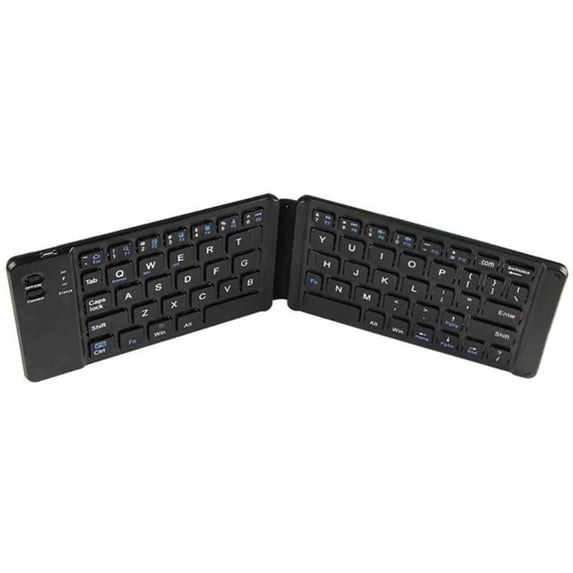 Wireless Keyboard for T-Mobile REVVL Tab - Folding Rechargeable Portable Compact for T-Mobile REVVL Tab