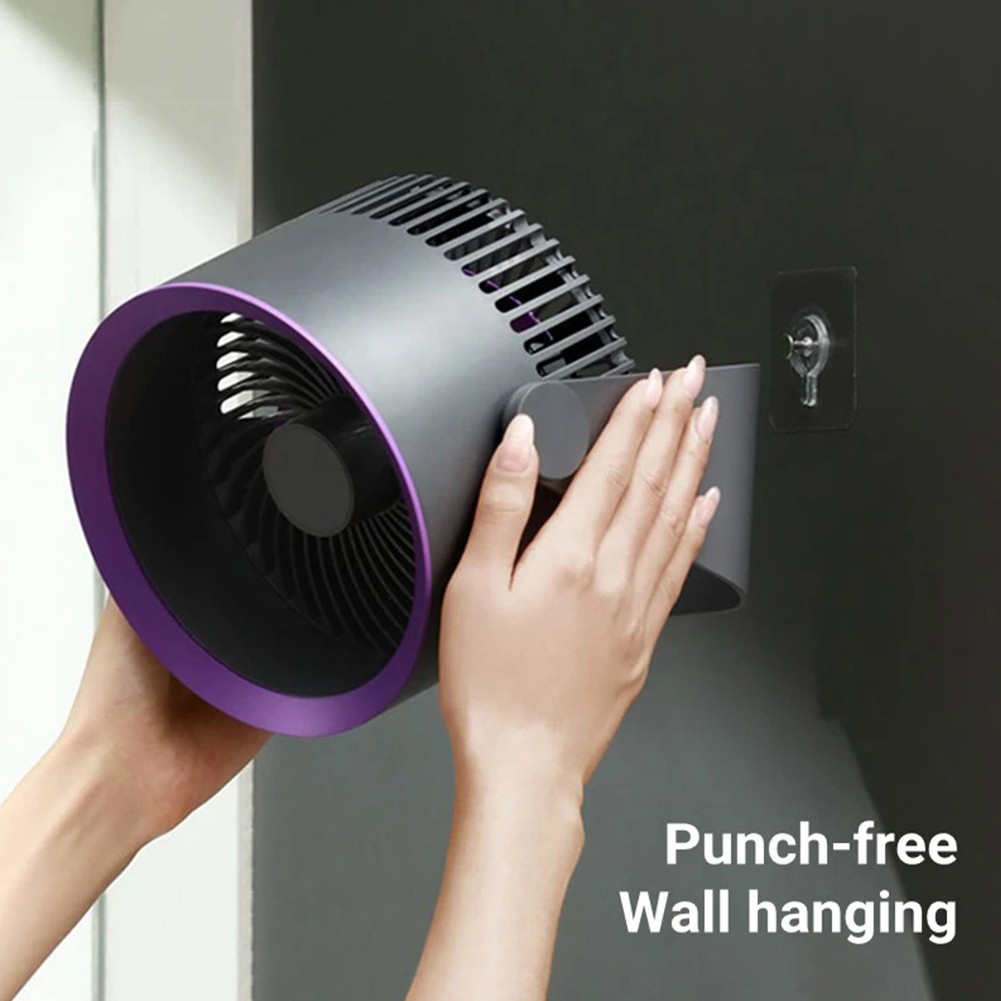 Wireless Kitchen Wall Mount Fan 4000mAh Portable Air Cooler for Home