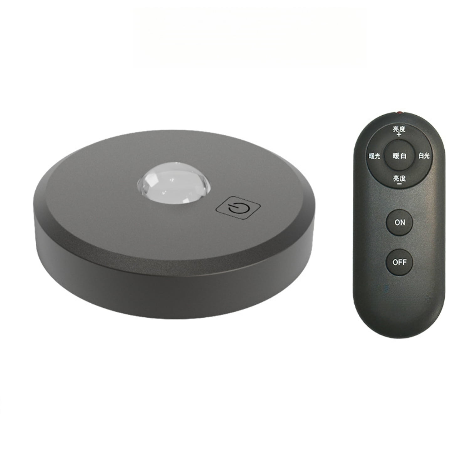 Wireless LED under cabinet lights, rechargeable remote control spotlight for display/closet lighting