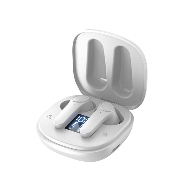 Wireless Language Translation Earbuds - Translation Earbuds Real Time, 144 Languages Online Translation 4 Translation Mode Translator Headset Noise Cancelling IPX6 Waterproof (White)