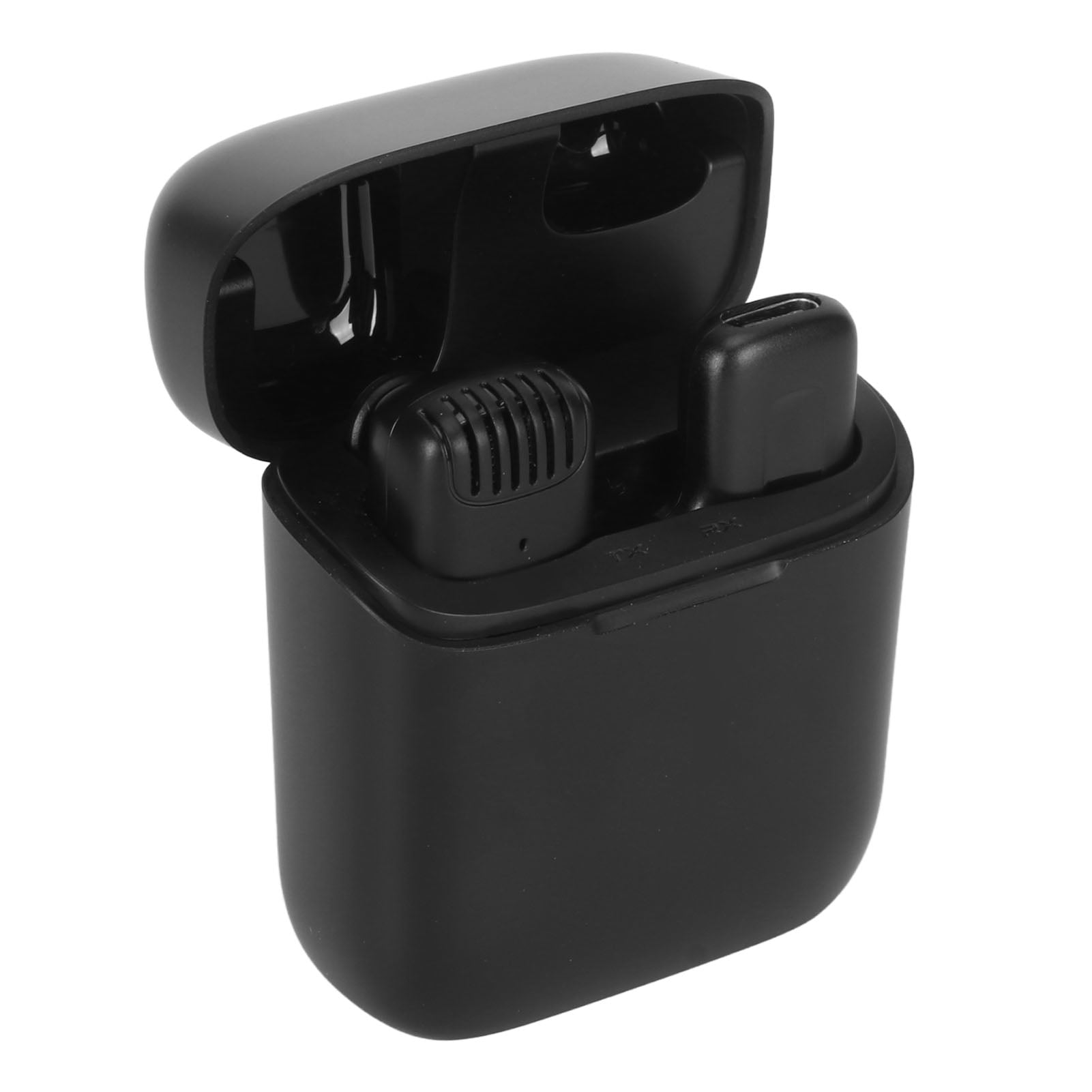 Wireless Lavalier Lapel Microphone Noise Canceling Auto Sync Plug and