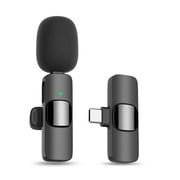Wireless Lavalier Lapel Microphone for iPhone 15 Series/Android/Computer - Mini Phone Microphones for Video Recording - 1pcs Clip on Mics with USB C Interface for Tiktok YouTube Vlog