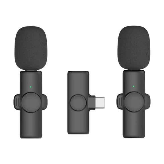 Wireless Lavalier Microphone For IPhone For IPad, Plug-Play Wireless Microphone For Recording, Live Streaming, Auto Sync Noise Reduction
