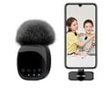 thumbnail image 1 of Wireless Lavalier Microphone HD Portable Audio Video Recording Mini Microphone for iPhone Android Live Gaming Phone Microphone, 1 of 6