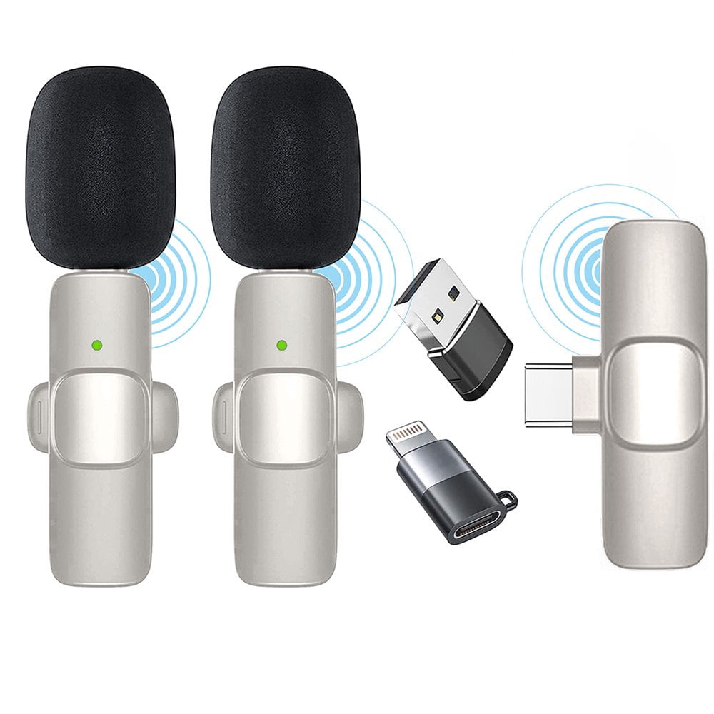 Microfono Inalambrico Lavalier Para iPhone Plug And Play