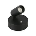 thumbnail image 1 of Wireless Led Spotlight Indoor, Rechargeable Uplighting Indoor with Remote Dimmable, 350Â° Rotate, Battery Powered Ceiling Spotlight for Artwork Painting Tree Picture Lights, 1 of 8