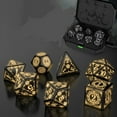 thumbnail image 1 of Wireless Light up LED Dice Set of 7,USB Rechargeable Light Up DND Dice with Charging Box, Multi Sided Electronic Luminescent Dice Ornament for Dragons Role Playing Dice Tabletop Games, 1 of 6