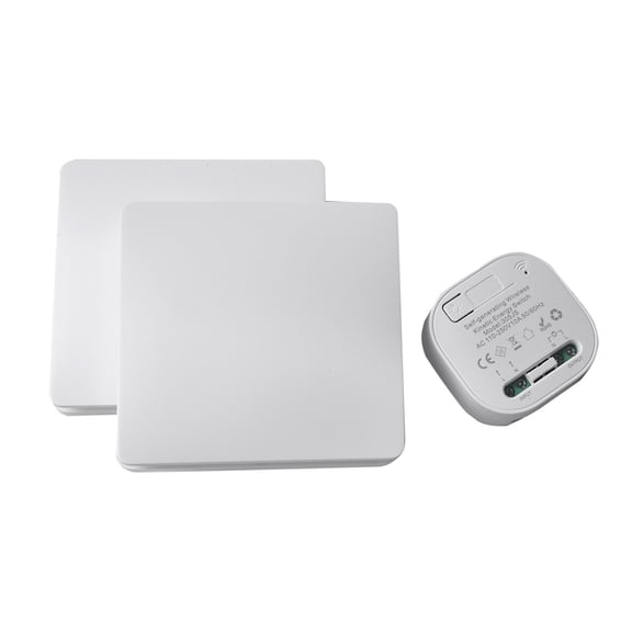 Wireless Light Switch,Battery-Free Wall Switch With Receiver,Self-Powered Switch C YIWEI