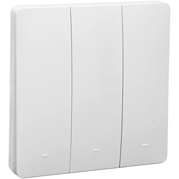 Wireless Light Switch and Receiver Kit, Self Powered Light Switch, Outdoor 164Ft Indoor 656Ft, Strong RF Signal Without Any Interference, Wall Mounted Switch for Home Office$$Tools & Hardware Other