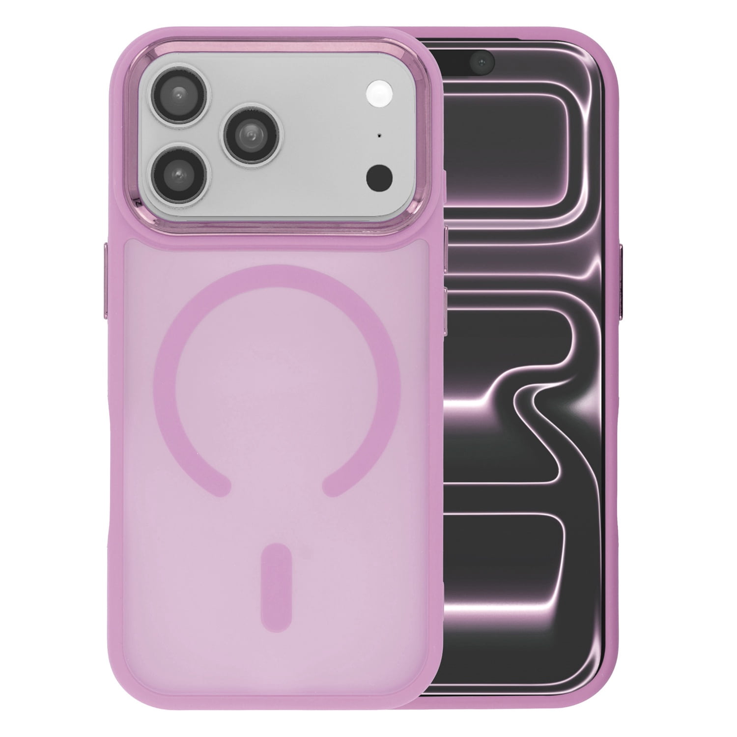 Wireless Magnetic Charging Cover with Integrated IC Chip for iPhone 17 Pro Max