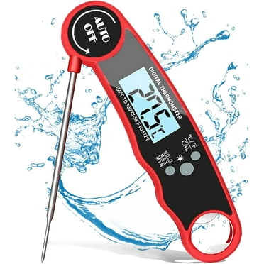 Wireless Meat Thermometer Digital for Grill - Instant Read Grill Thermometer, Food Thermometer for Outdoor Cooking, BBQ Accessories, Cooking Thermometer for Kitchen