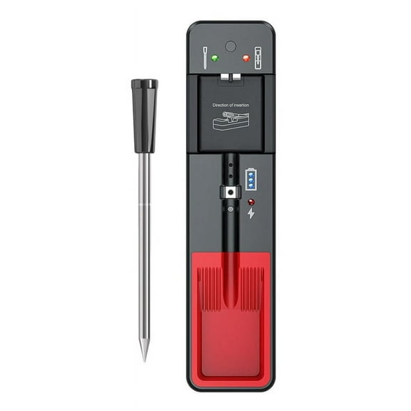Wireless Meat Thermometer Digital Probe Thermometer Bluetooth 360FT Support APP Remote Monitoring for Oven, Smoker