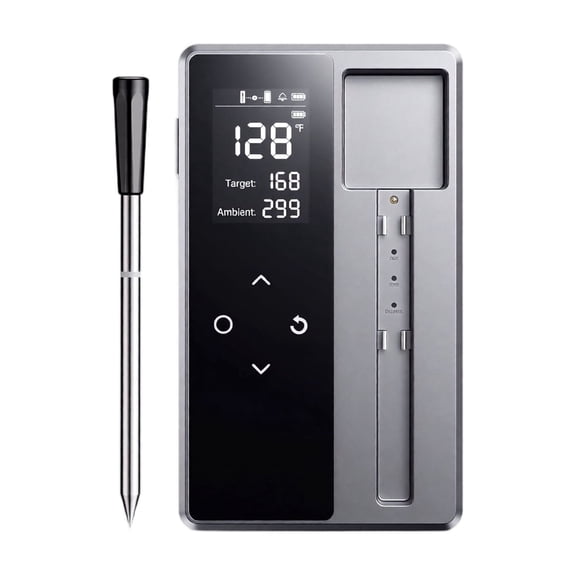 Wireless Meat Thermometer Digital, Bluetooth Cooking Thermometer with Wide Temp Range, for Indoor & Outdoor Grilling, Reduce Cooking Guesswork