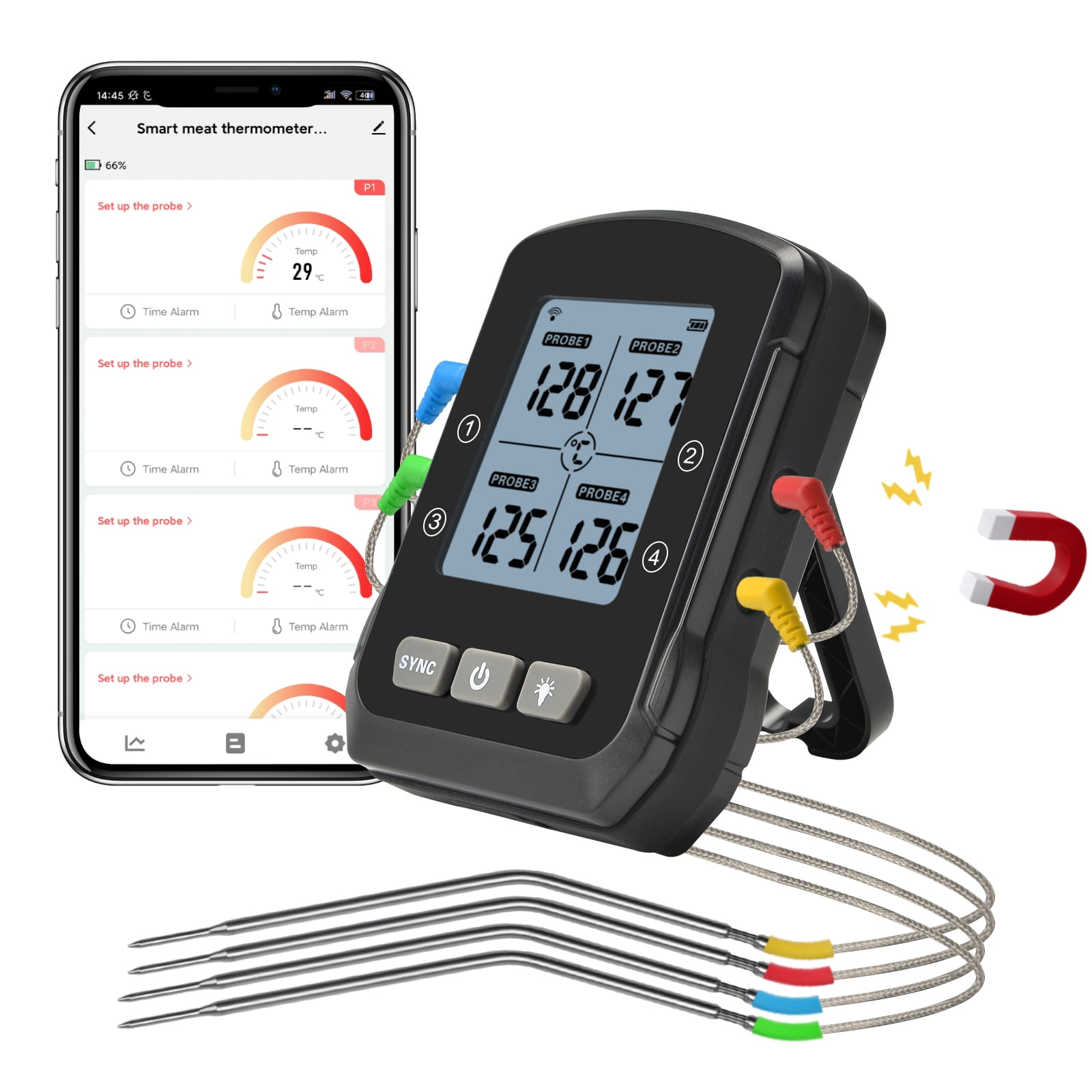 https://i5.walmartimages.com/seo/Wireless-Meat-Thermometer-with-4-Probes-328FT-Bluetooth-Meat-Thermometer-Cooking-Thermometer-BBQ-Grill-Thermometer-for-Smoker-Oven-Kitchen_d132f164-bbee-4f78-889d-9a8071ffb63f.6ca3bce6780b62f7b331f4d4eff397f4.jpeg