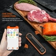 thumbnail image 1 of Wireless Meat Thermometer with 500ft Remote Range - Digital Cooking Thermometer for BBQ, Oven & Grill, 1 of 7