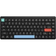Wireless Mechanical Keyboard 2.4G/Bluetooth Ultra-Slim Low Profile Red Switch Black