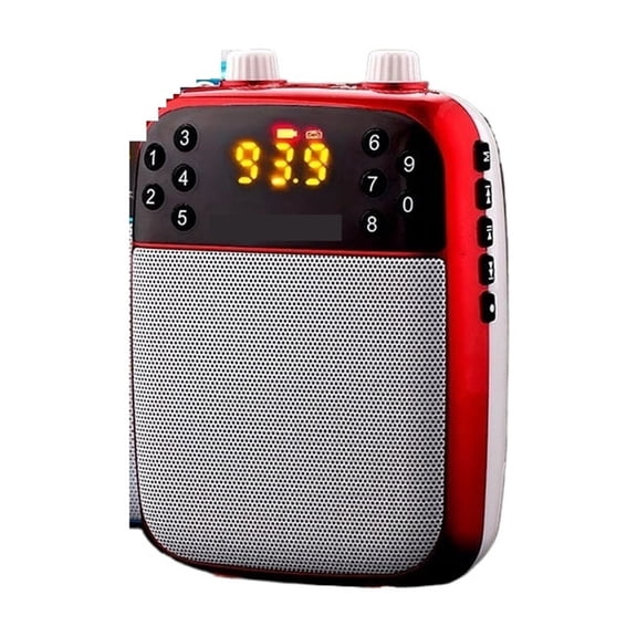 Wireless Megaphone Portable Voice Amplifier Teacher Guide Microphone Speaker 5W Support TF Card U Disk MP3 Player ,High Sound